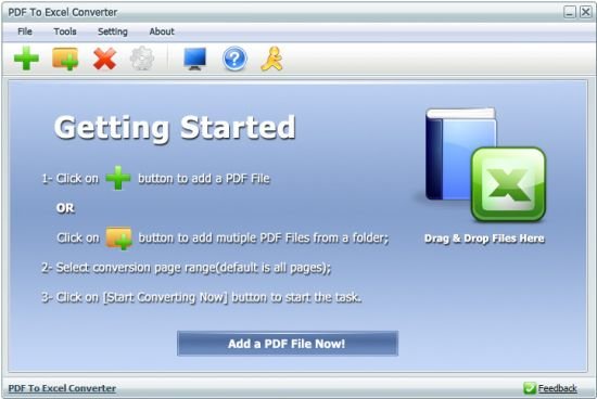 PDF To Excel Converter 4.9.2