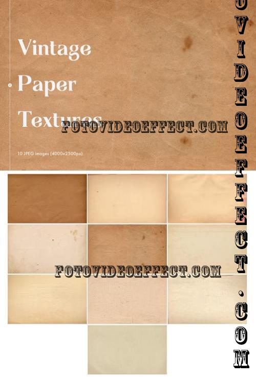 Vintage Paper Textures - N879B8K