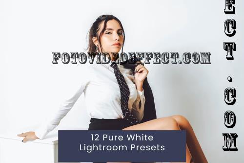 12 Pure White Lightroom Presets - L534V2B