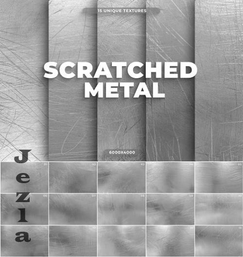 15 Scratched Metal Textures - DNEQHUW