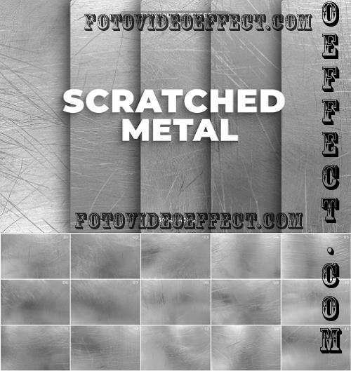 15 Scratched Metal Textures - DNEQHUW