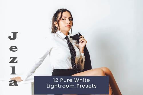 12 Pure White Lightroom Presets - L534V2B