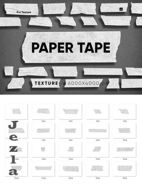 20 Paper Tape Texture HQ - 281675268