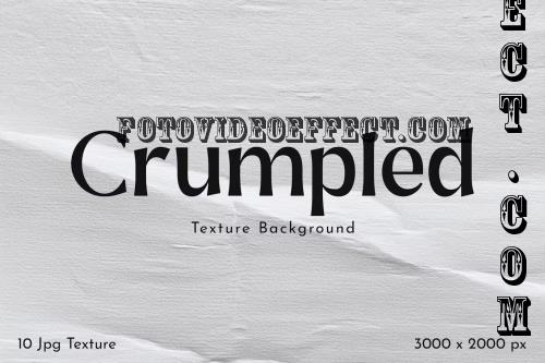 Crumpled Texture Background - FLKEDML