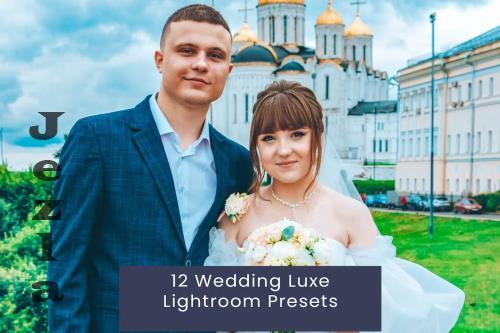 12 Wedding Luxe Lightroom Presets - W3JF95H