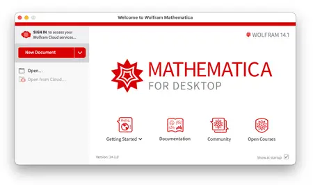 Wolfram Mathematica 14.1.0 Multilingual macOS