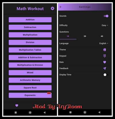 Math Workout - Math Games v5.6 C426cd9bd80905102f61b146a924b494