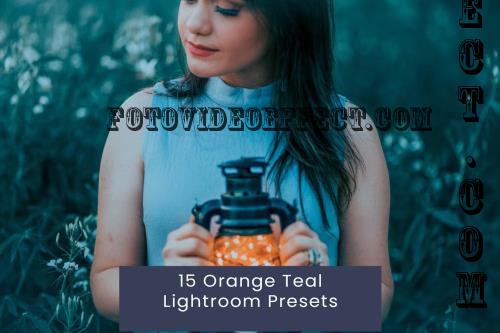 15 Orange Teal Lightroom Presets - MXHSFRK