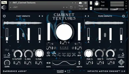 Emergence Audio Clarinet Textures v2.0.0 KONTAKT