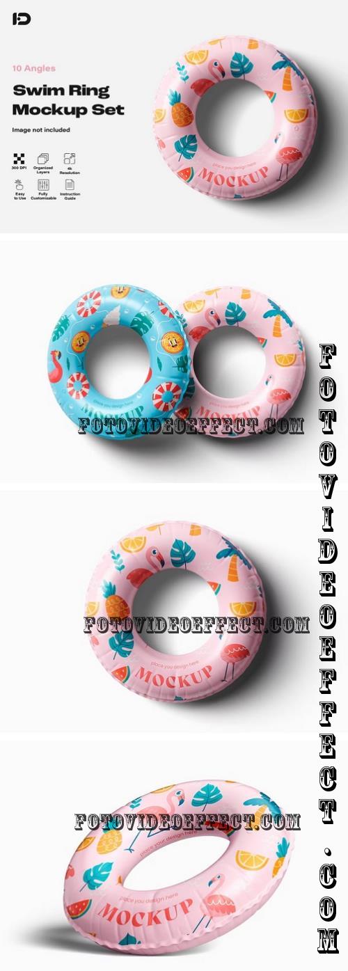 Swim Ring Mockup Set - 281853413