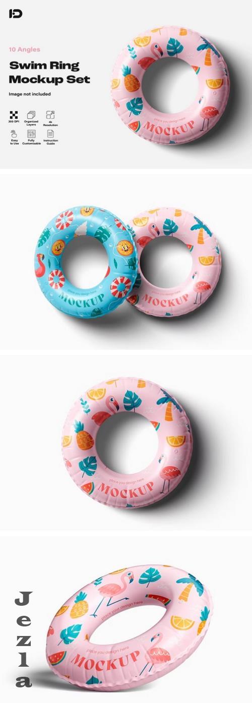 Swim Ring Mockup Set - 281853413