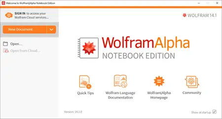 WolframAlpha Notebook Edition 14.1.0 Multilingual