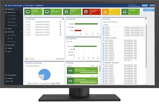 Macrium Site Manager 8.1.8138