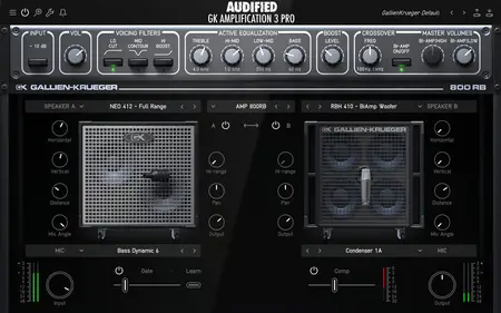 Audified GK Amplification 3 Pro v3.1.3