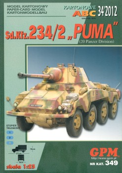   Sd.Kfz.234/2  Puma (GPM 349)