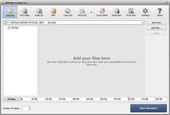 AVS Disc Creator 6.3.4.568