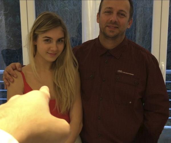 Stepfather Sells Sex With His Cute Stepdaughter  (HD)