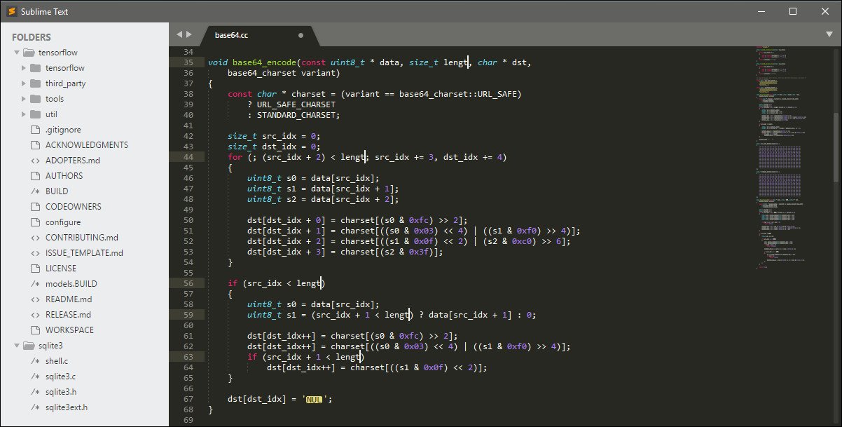 Sublime Text 4 Build 4180 (x64)