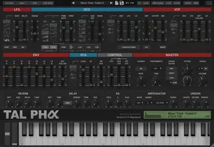 Togu Audio Line TAL-Pha v1.2.2 (Win/macOS/Linux)