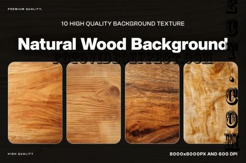 10 Natural Wood Background Texture - 8QYJR8T