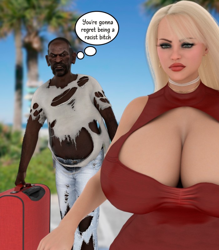 Bladoman - Don't be a racist bitch 3D Porn Comic