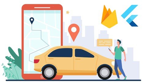 Build Uber Clone With Admin Web Panel – Flutter & Firebase
