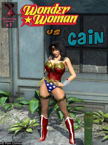 Mrbunnyart - Wonder Woman vs Cain 3D Porn Comic