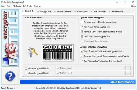 Fast File Encryptor 12.3 Multilingual