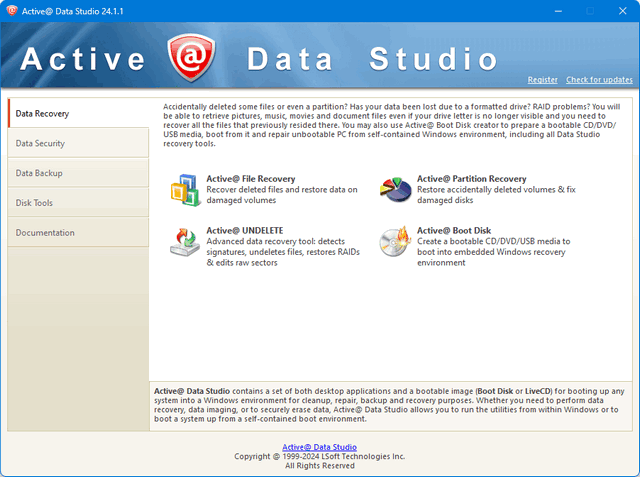 Active Data Studio 24