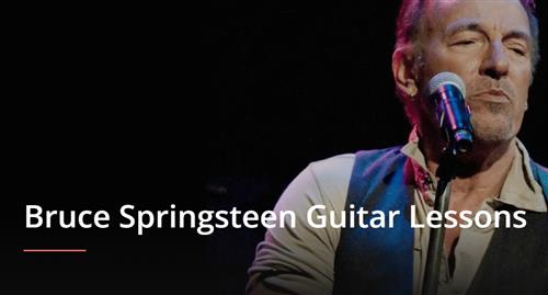 Lick Library – Bruce Springsteen Guitar Lessons