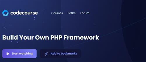 CodeCourse – Build Your Own PHP Framework