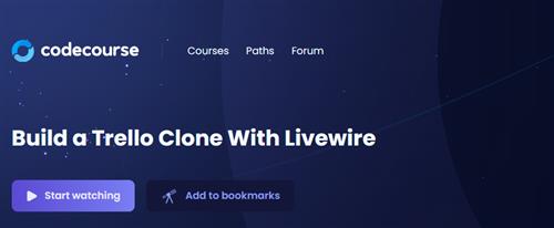 CodeCourse – Build a Trello Clone With Livewire