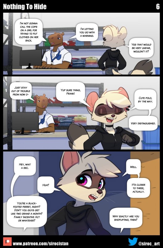 Siroc - Nothing To Hide Porn Comic