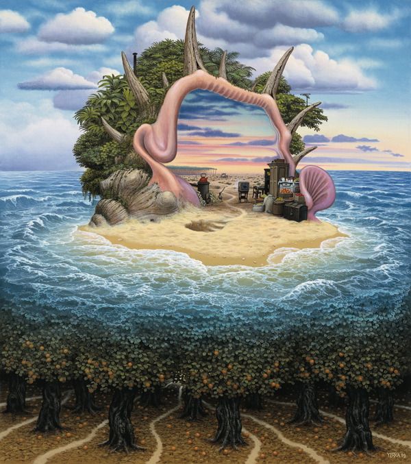 Jacek Yerka 2bc435836384036b02e9056edf5bdc68