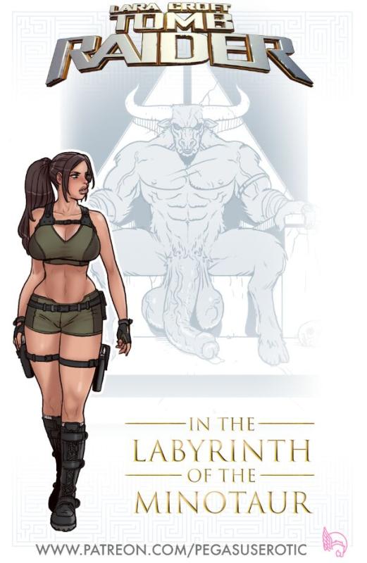 Pegasus - Lara Croft - Labyrinth of the Minotaur Porn Comic