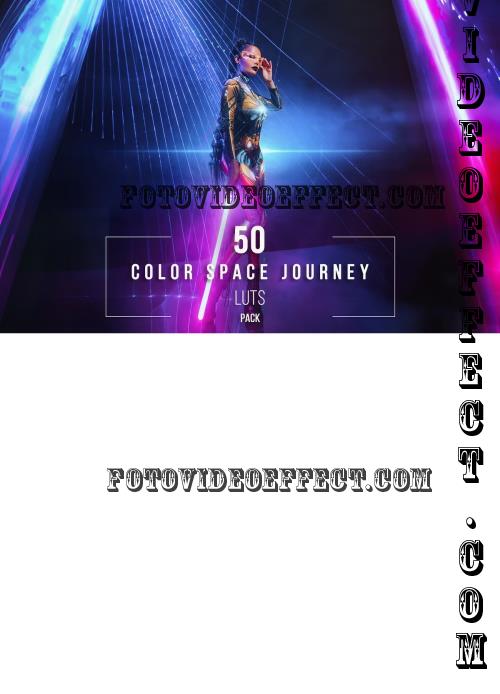 50 Color Space Journey LUTs Pack - 281823334