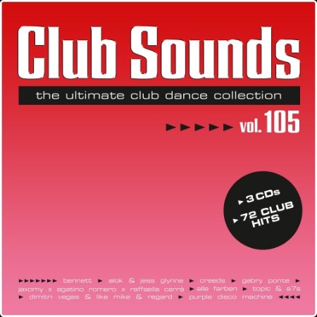 VA - Club Sounds Vol  105 (3CD) (2024) Mp3 320kbps  Dd6078097d44621dfa8209ae29f4d15b