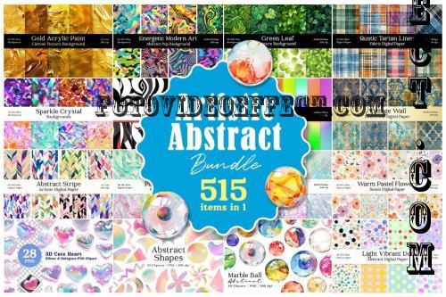 Artistic Abstracts Bundle - 20 Premium Graphics