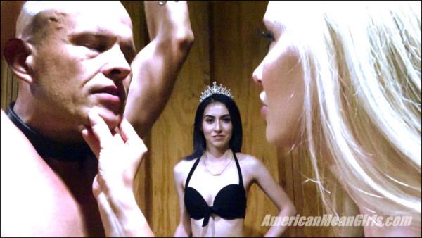 The Mean Girls - Queen Grace Goddess Platinum - Whipping a Pig With Grace 1080 HD - [Clips4sale] (FullHD 1080p)