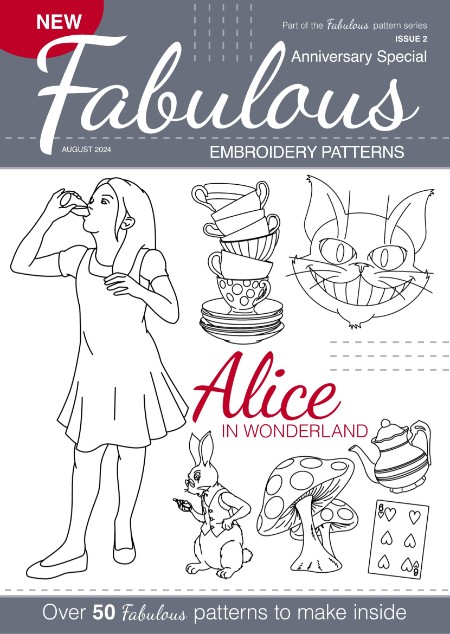 Fabulous Embroidery Patterns - Alice In Wonderland 2024 C96a839952ae58e3fec2f5f02f6fd919