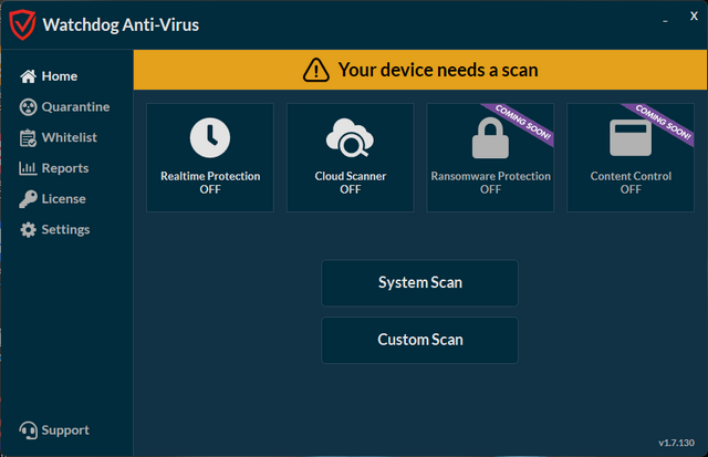 Watchdog Anti-Virus 1.7.130