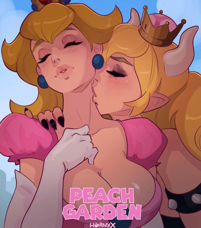 Hornyx - Peach Garden Porn Comic