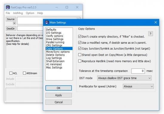 FastCopy Pro 5.7.15