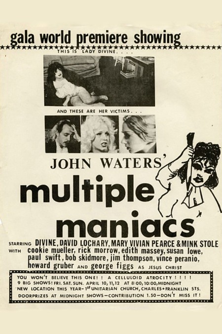 Multiple Maniacs (1970) Criterion 1080p BluRay x265 HEVC FLAC-SARTRE 037ec8e6433e49c8c8b656322415be7d