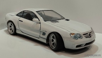 Mercedes-Benz SL65 AMG (Paper Car Tuning)