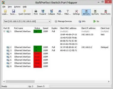 SoftPerfect Switch Port Mapper 3.1.9