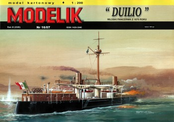   Duilio, 1876. (Modelik 16/2007) 