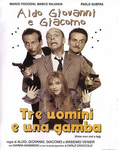 Три придурка и нога / Tre uomini e una gamba (1997) DVDRip