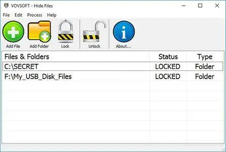 VovSoft Hide Files 8.6 Multilingual