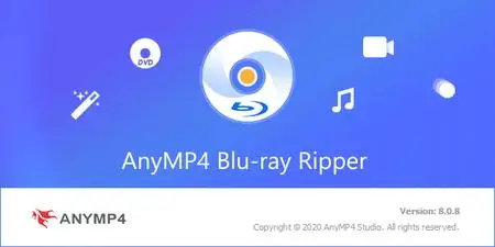 AnyMP4 Blu–ray Ripper 8.1.16 Multilingual (x64)